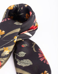 Floral Print Bandana Hair Scarf - link has visual effect only