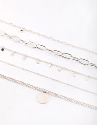 SIlver Cord Choker - link has visual effect only