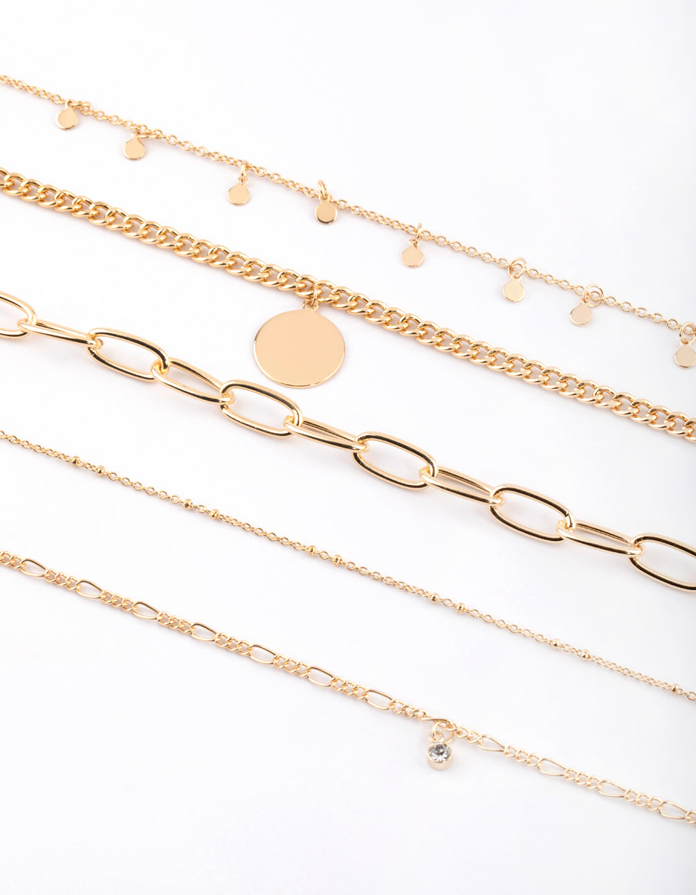 Gold Disc Choker