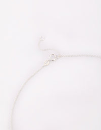 Sterling Silver Rose Necklace - link has visual effect only