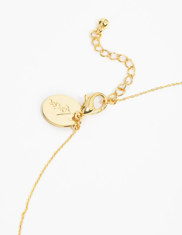 Gold Butterfly Necklace
