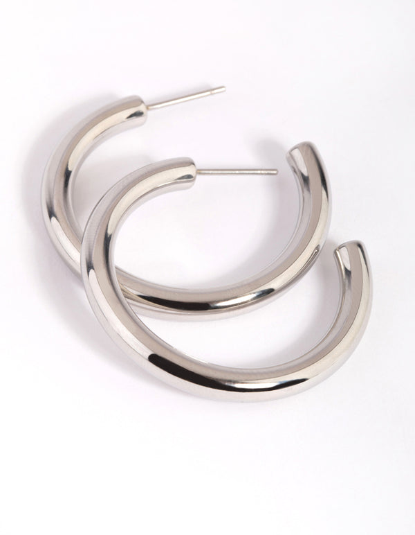 Surgical Steel Hoop Earrings