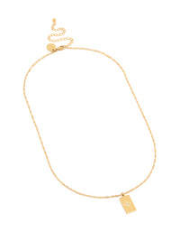 Waterproof Gold Plated Stainless Steel Diamante Star Necklace - link has visual effect only