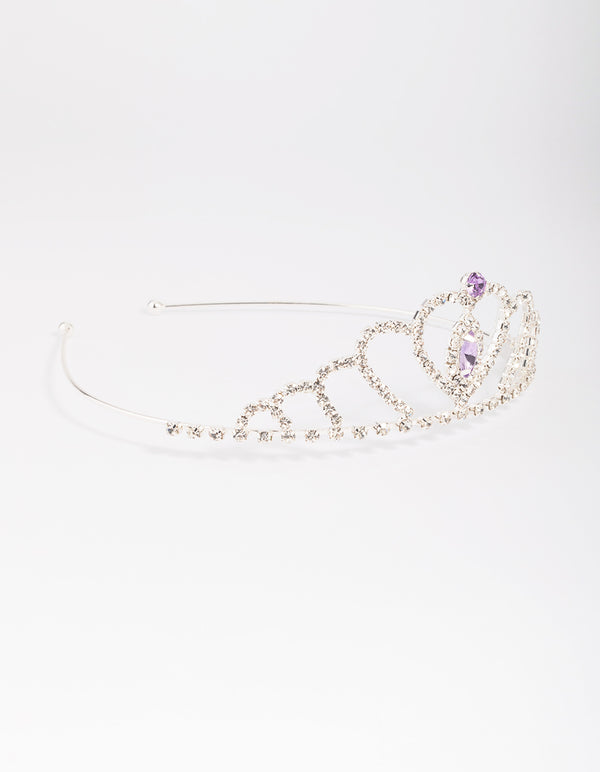 Kids Heart Tiara Headband