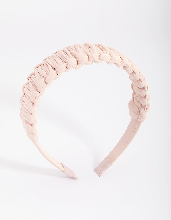 Blush Woven Headband