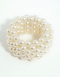 Pearl Disco Ball Ponytail Deco - link has visual effect only