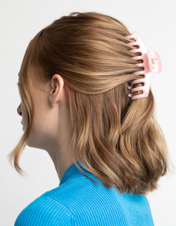 Pink Plastic Barrel Claw