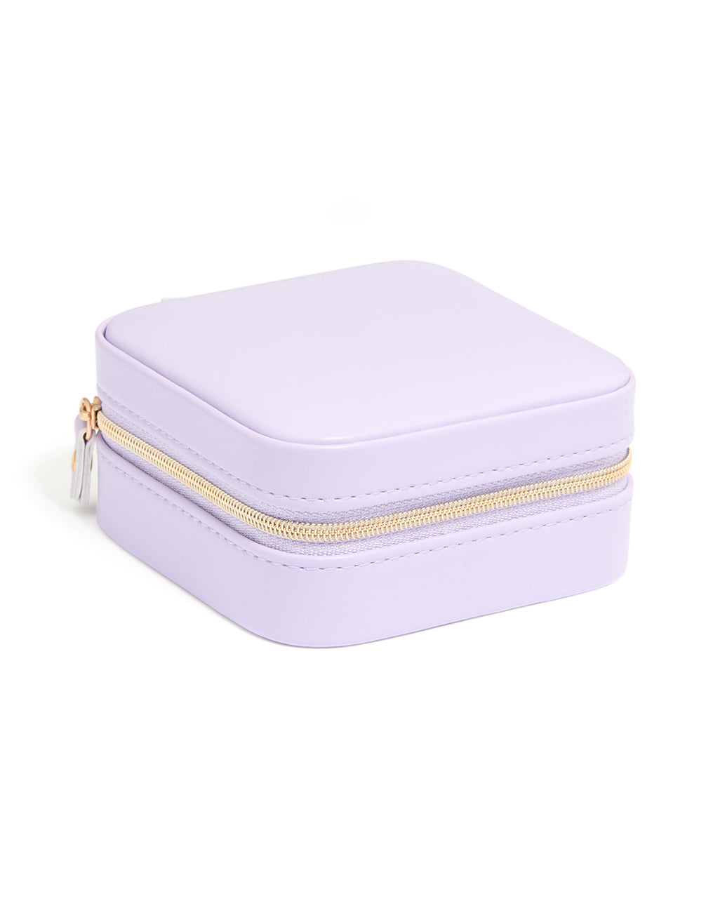 Lilac Compact Square Jewellery Box