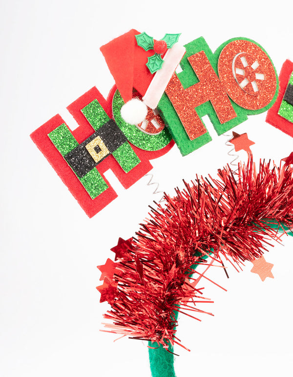Kids Fabric Spring Ho-Ho-Ho Headband