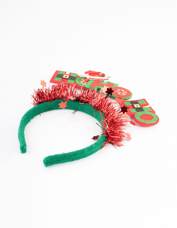 Kids Fabric Spring Ho-Ho-Ho Headband