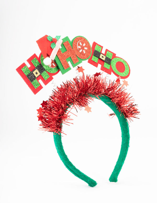 Kids Fabric Spring Ho-Ho-Ho Headband