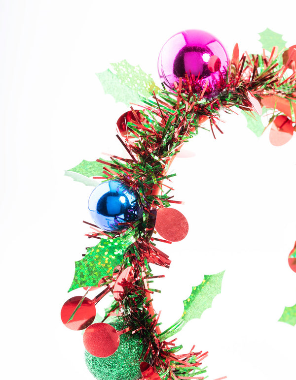 Kids Tinsel Bauble Headband