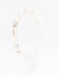 White Flower Headband - link has visual effect only