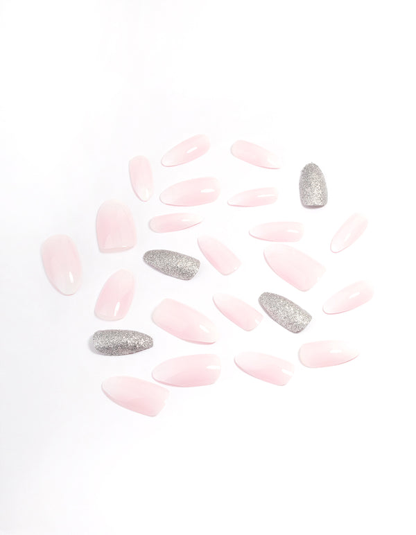 Glitter Press On Nails