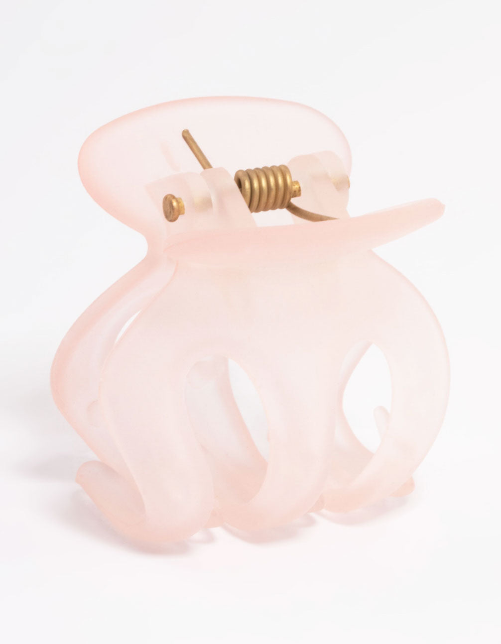 Pink Plastic Four Prong Mini Claw