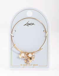 Gold Pearl & Celestial Bangle - link has visual effect only