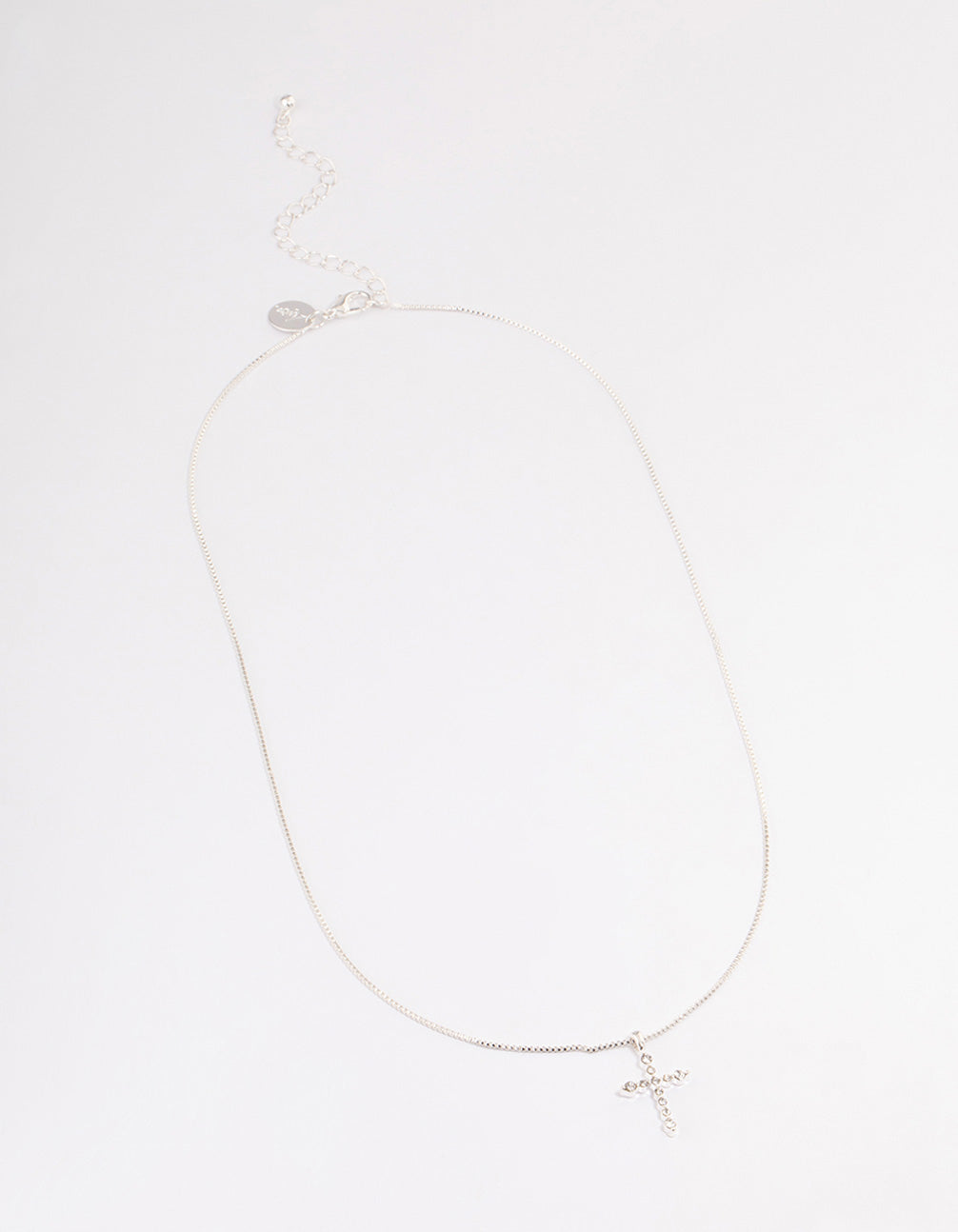 Silver Elegant Cross Necklace