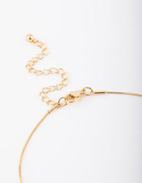Gold Plated Freshwater Pearl Pendant Necklace - link has visual effect only