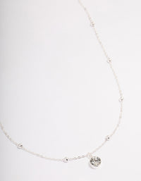 Silver Diamante Satelite Chain Necklace - link has visual effect only