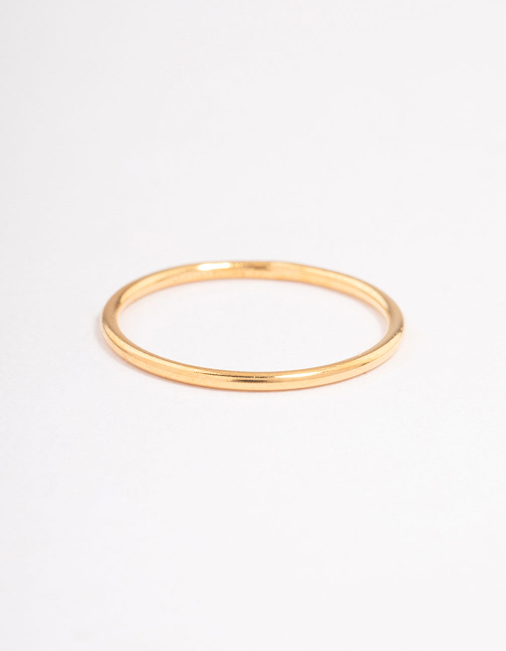 Gold Plated Sterling Silver Thin Band Ring