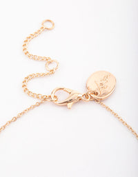 Gold Multi Dainty Flower Bracelet - link has visual effect only