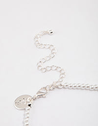 Beaded Cherry Pendant Stretch Bracelet - link has visual effect only