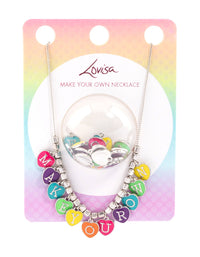 Kids Silver Charm Letter Kit - link has visual effect only