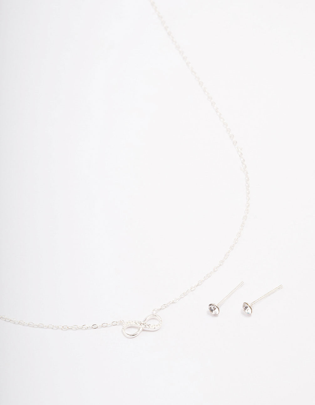 Sterling Silver Infinity Jewellery Set