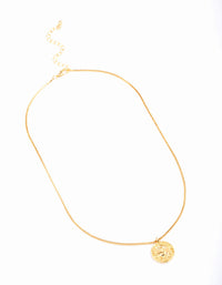 Gold Plated Aries Star Sign Pendant Necklace - link has visual effect only