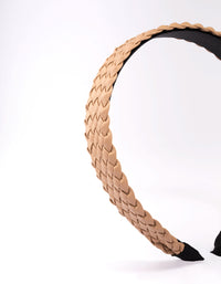 Natural Fabric Wide Wave Headband - link has visual effect only
