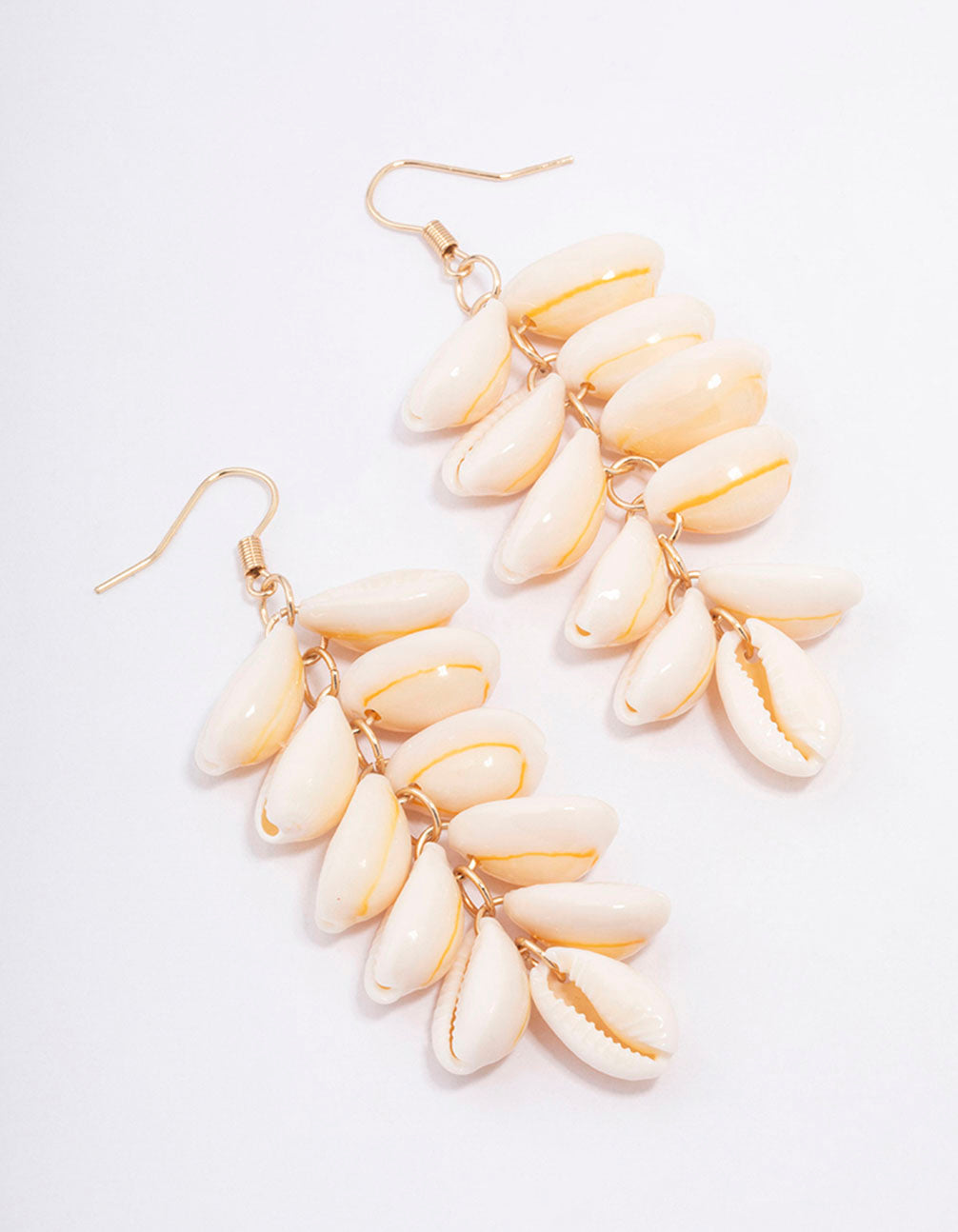 Natural Genuine Shell Drop Earrings