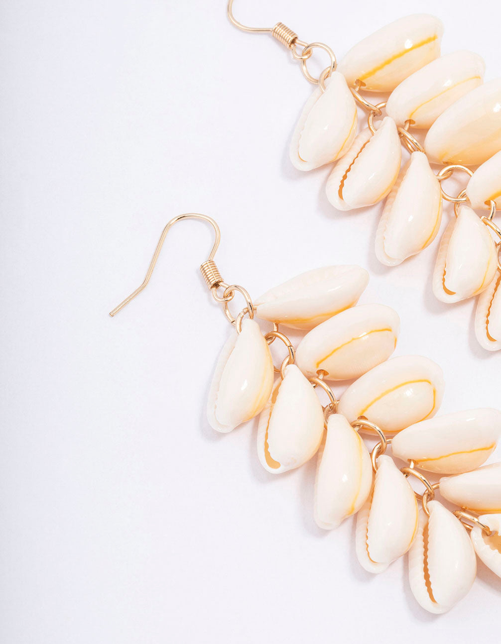Natural Genuine Shell Drop Earrings