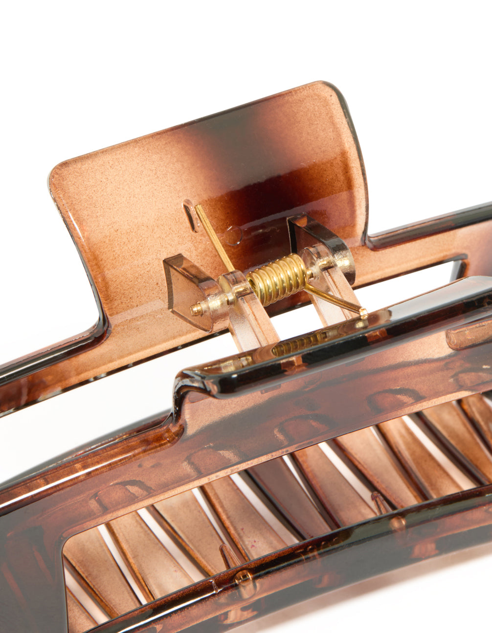 Large Rectangular Tortoiseshell Hair Claw Clip