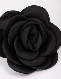 Black Rosette Hair Tie - link has visual effect only