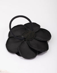 Black Rosette Hair Tie - link has visual effect only
