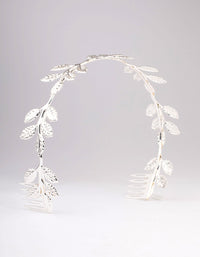 Silver Detailed Vine Headband - link has visual effect only