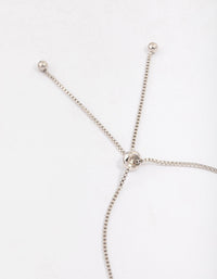 Silver Halo Cubic Zirconia Bracelet - link has visual effect only