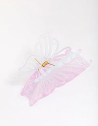 Lilac Ombre Butterfly Hair Claw Clip - link has visual effect only