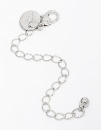 Silver Necklace Chain Extender - link has visual effect only