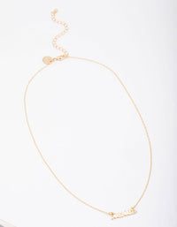 Gold Plated Mama Script Pendant Necklace - link has visual effect only