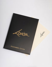 Cream Fabric Polishing Cloth - link has visual effect only