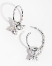 Surgical Steel Butterfly Sleeper Earrings - link has visual effect only