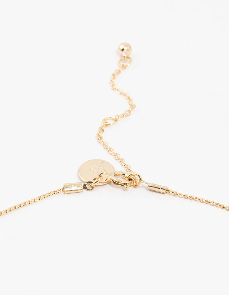 Kids Gold Butterfly Jewellery Set