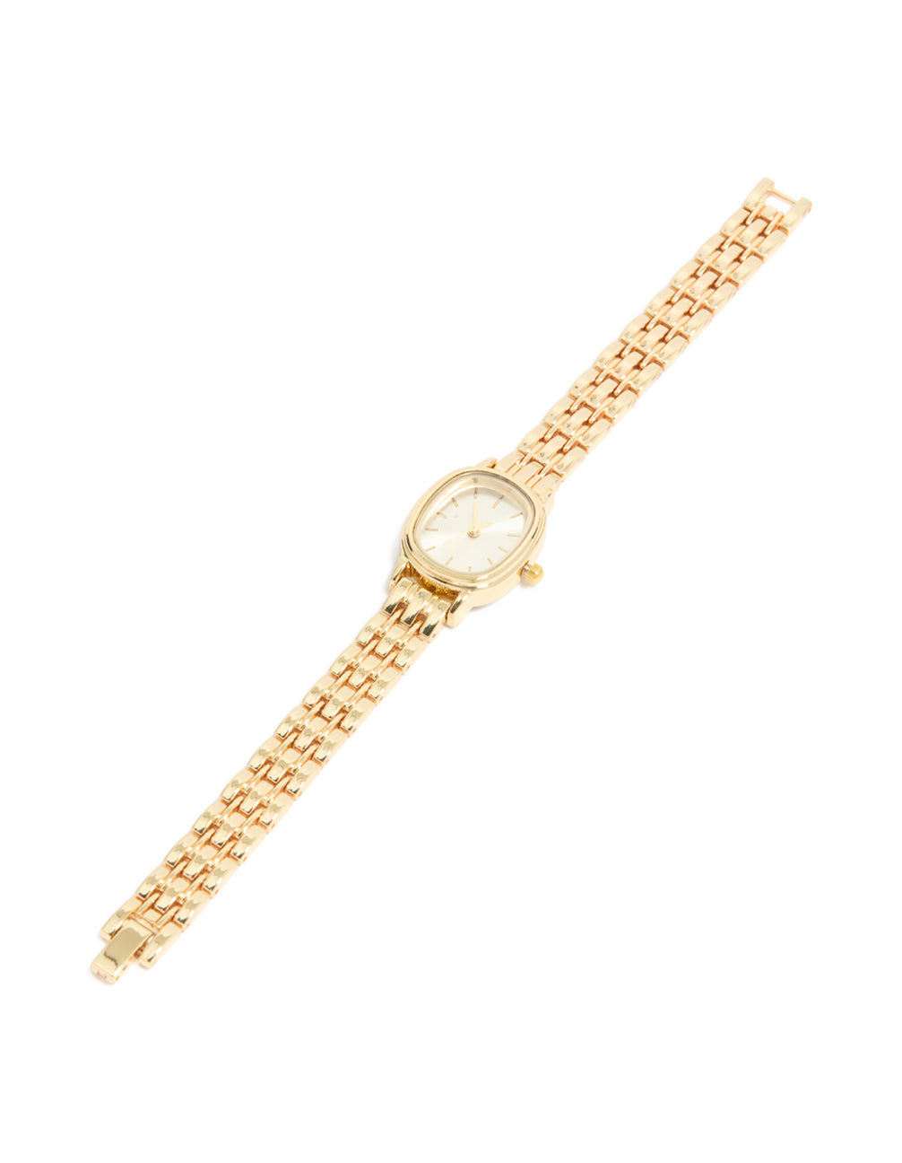 Small Gold Oval Watch
