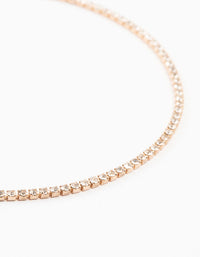 Gold Flower & Cup Chain Anklets 2-Pack - link has visual effect only