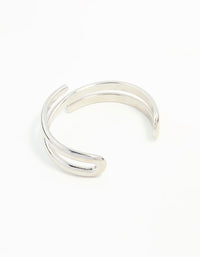 Silver Wrap Around  Wrist Cuff - link has visual effect only