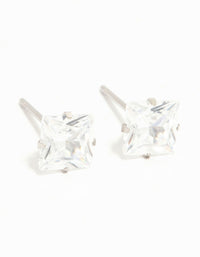 Waterproof  Diamante Stainless Steel Stud Earrings - link has visual effect only