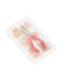 Gold Plated Jewellery Making Kit - link has visual effect only