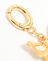Gold Plated Opulent Butterfly Charm - link has visual effect only