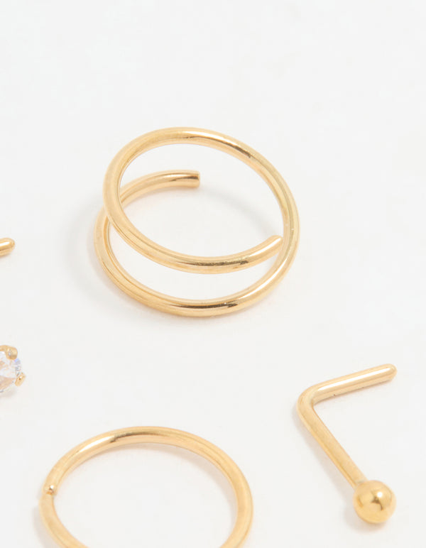 14 Karaat Gouden klikring – luxe piercing voor elke gelegenheid